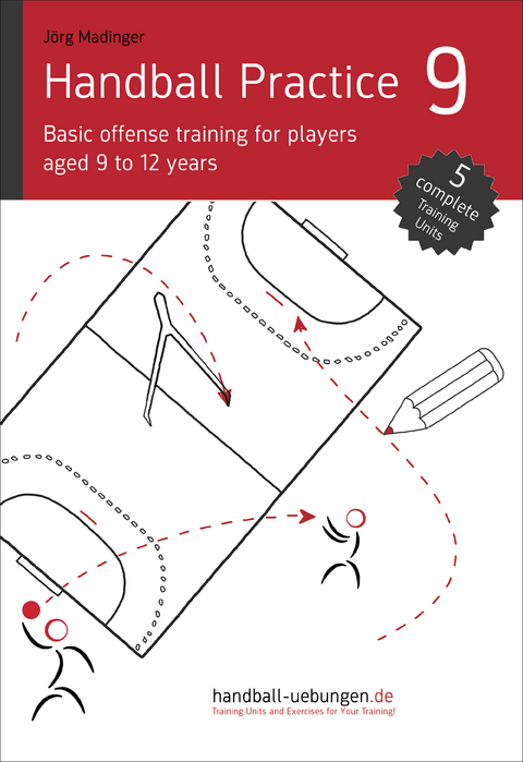 Handball Practice 9 - Basic offense training for players aged 9 to 12 years - J&ouml;rg Madinger