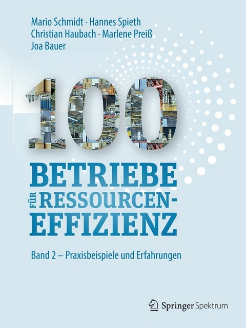 100 Betriebe f&uuml;r Ressourceneffizienz - Mario Schmidt, Hannes Spieth, Christian Haubach, Marlene Preiss, Joa Bauer