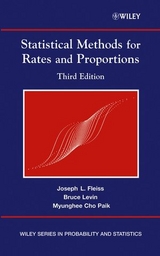 Statistical Methods for Rates and Proportions - Fleiss, Joseph L.; Levin, Bruce; Paik, Myunghee Cho