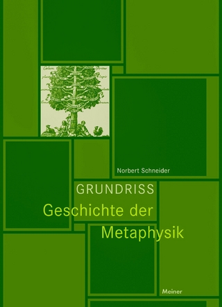 Grundriss Geschichte der Metaphysik