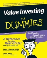 Value Investing For Dummies - Sander, Peter J.; Haley, Janet