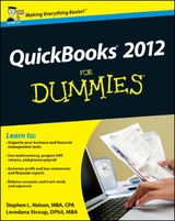 QuickBooks 2012 For Dummies, UK Edition - Stephen L. Nelson, Loredana Stroup