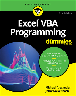 Excel VBA Programming For Dummies