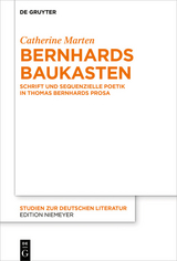 Bernhards Baukasten -  Catherine Marten