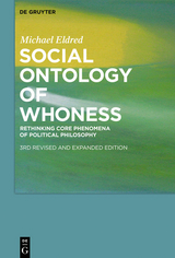 Social Ontology of Whoness -  Michael Eldred