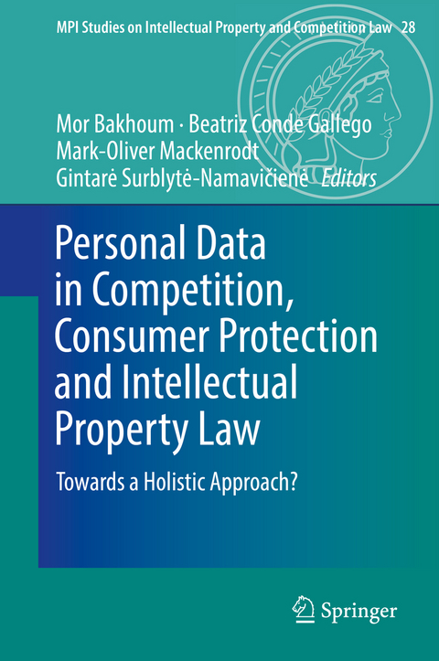 Personal Data in Competition, Consumer Protection and Intellectual Property Law - 