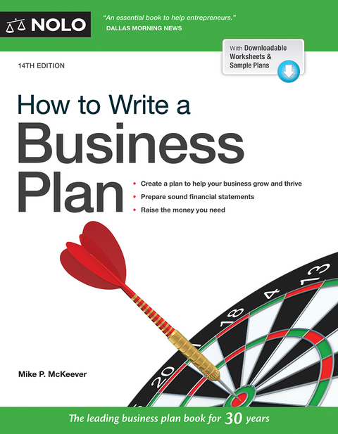 How to Write a Business Plan - Mike P. McKeever