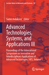 Advanced Technologies, Systems, and Applications III - 
