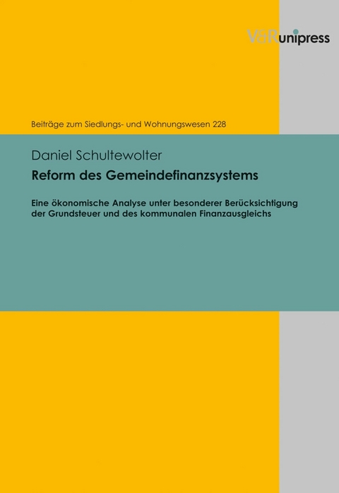 Reform des Gemeindefinanzsystems -  Daniel Schultewolter