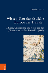 Wissen &uuml;ber das &ouml;stliche Europa im Transfer -  Saskia Metan