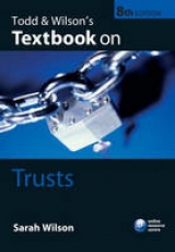 Todd & Wilson's Textbook on Trusts - Wilson, Sarah