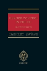 Merger Control in the EU - Navarro, Edurne; Font, Andrés; Folguera, Jaime; Briones, Juan