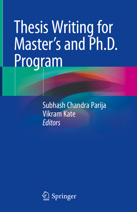 Thesis Writing for Master's and Ph.D. Program - 