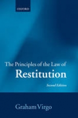 Principles of The Law of Restitution - Virgo, Graham