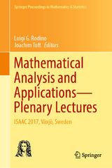 Mathematical Analysis and Applications&mdash;Plenary Lectures - 