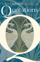 Little Oxford Dictionary of Quotations - Ratcliffe, Susan