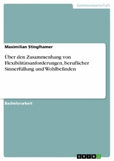 &Uuml;ber den Zusammenhang von Flexibilit&auml;tsanforderungen, beruflicher Sinnerf&uuml;llung und Wohlbefinden - Maximilian Stinglhamer