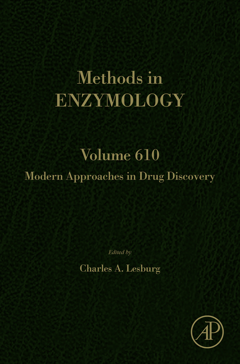 Modern Approaches in Drug Discovery - 