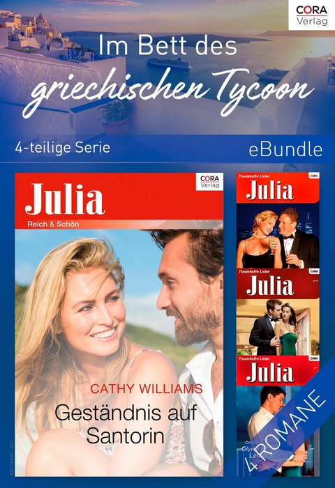Im Bett des griechischen Tycoon (4-teilige Serie) - Catherine Spencer, Cathy Williams, Chantelle Shaw, Annie West