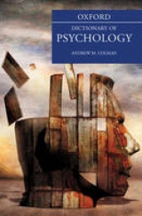 A Dictionary of Psychology - Colman, Andrew M.