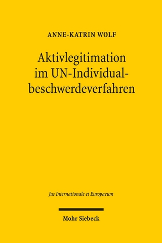 Aktivlegitimation im UN-Individualbeschwerdeverfahren