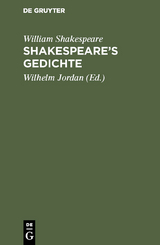 Shakespeare&rsquo;s Gedichte - William Shakespeare