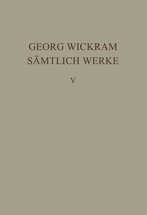 Der Goldtfaden - Georg Wickram