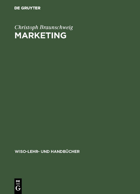 Marketing -  Christoph Braunschweig