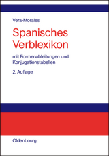 Spanisches Verblexikon - Jos&eacute; Vera Morales
