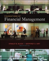 Foundations of Financial Management Text + Educational Version of Market Insight + Time Value of Money Insert - Block, Stanley; Hirt, Geoffrey