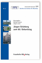 J&uuml;rgen Gr&uuml;nberg zum 60. Geburtstag - 