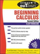 Schaum's Outline of Beginning Calculus - Mendelson, Elliott
