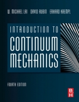 Introduction to Continuum Mechanics - Lai, W Michael; Krempl, Erhard