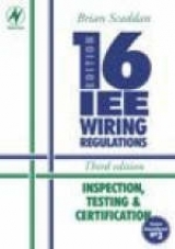 IEE 16th Edition Wiring Regulations - Scaddan, Brian