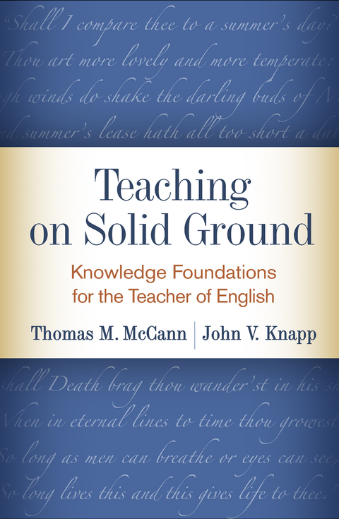 Teaching on Solid Ground - Thomas M. McCann, John V. Knapp