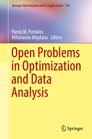 Open Problems in Optimization and Data Analysis