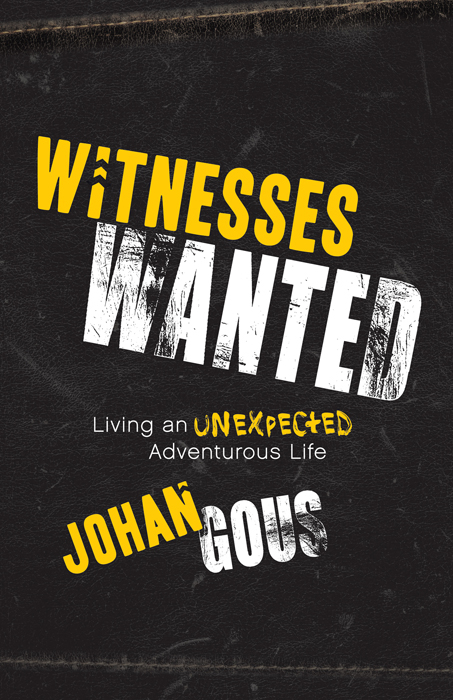 Witnesses Wanted -  Johan Gous
