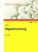Abgabenordnung - Karsten Webel