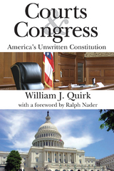 Courts and Congress - William J. Quirk