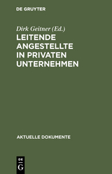 Leitende Angestellte in privaten Unternehmen - 