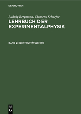 Elektrizit&auml;tslehre - Ludwig Bergmann, Clemens Schaefer