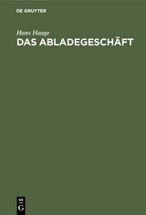 Das Abladegesch&auml;ft - Hans Haage