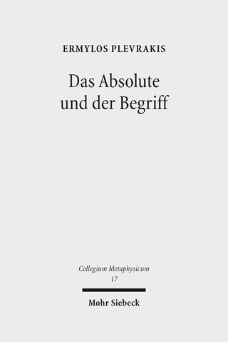 Das Absolute und der Begriff