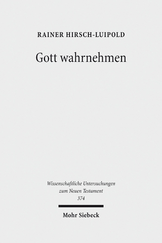 Gott wahrnehmen