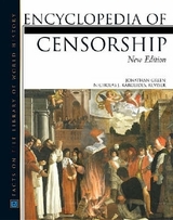 Encyclopedia of Censorship - Green, Jonathan