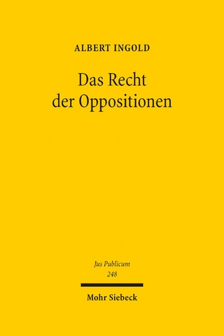 Das Recht der Oppositionen