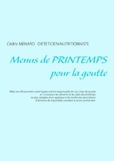Menus de printemps pour la goutte - C&eacute;dric Menard