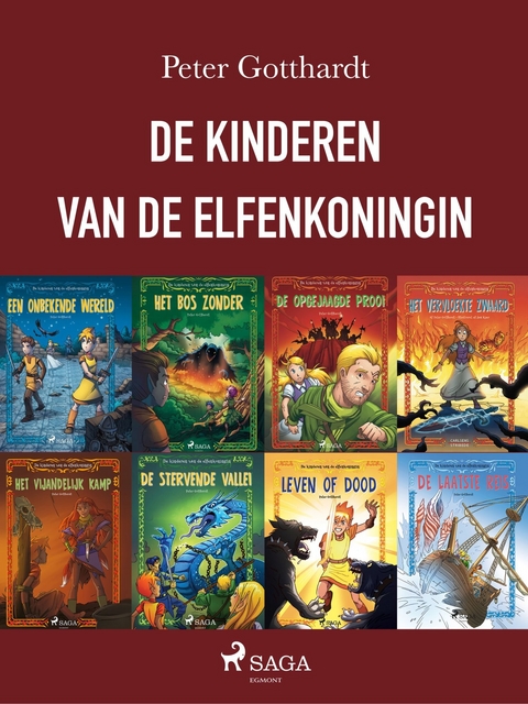 De kinderen van de elfenkoningin 1-8 -  Peter Gotthardt