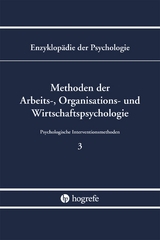 Methoden der Arbeits-, Organisations- und Wirtschaftspsychologie (B/III/3) - 