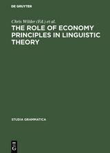 The Role of Economy Principles in Linguistic Theory - 
